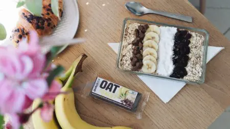 Hosszútáv futók étrendje - zab, banán, müzliszelet