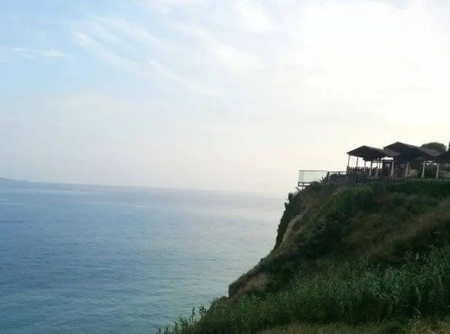 Korfu tengerparti kilátás Korfu tengerparti kilátás