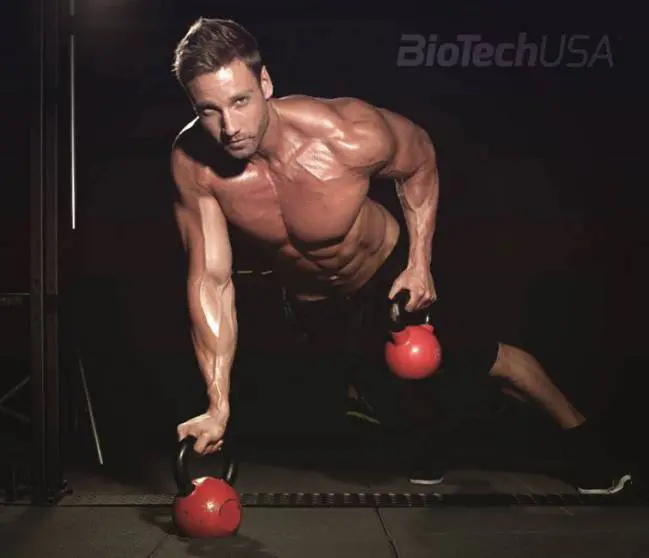 Schönekker László kettle bell edzés