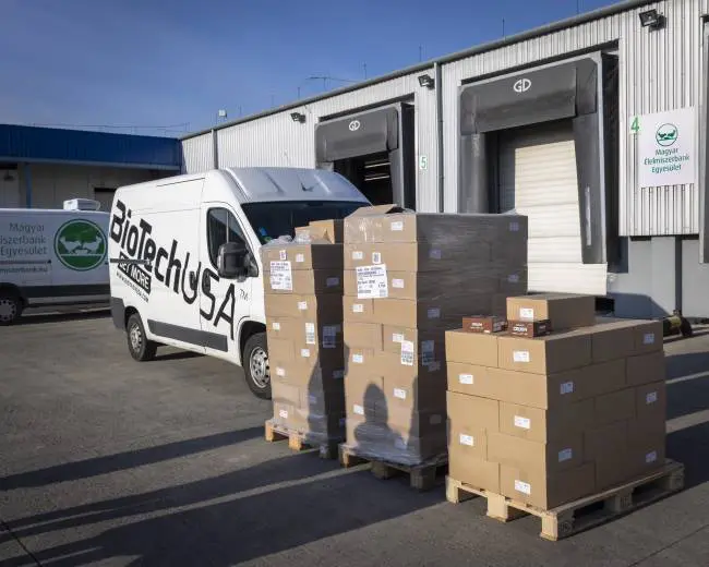 BioTechUSA és a Magyar Élelmiszerbank Egyesület BioTechUSA és a Magyar Élelmiszerbank Egyesület