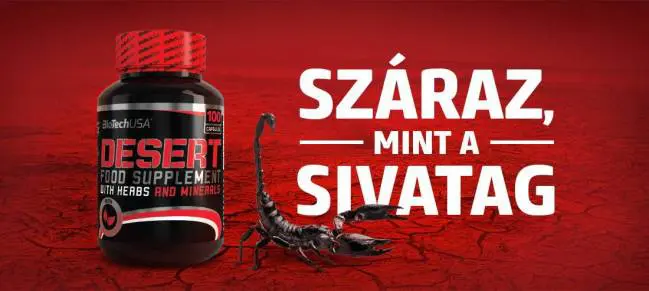 BioTech USA Desert - Száraz, mint a sivatag 