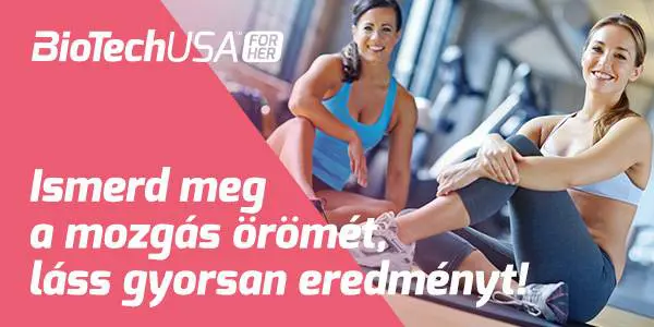 BioTechUSA ForHer - A mozgás öröme BioTechUSA ForHer - A mozgás öröme