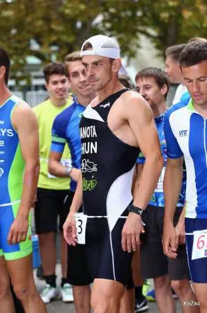 Janota Zoltán triatlon verseny után