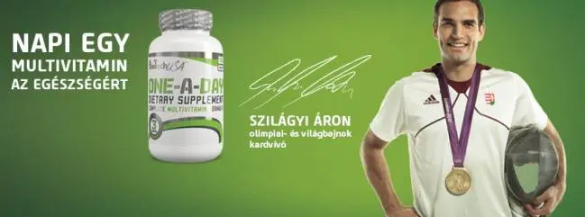 One-a-Day Multivitamin BIoTechUSA Szilágyi Áron olimpikon ajánlásával