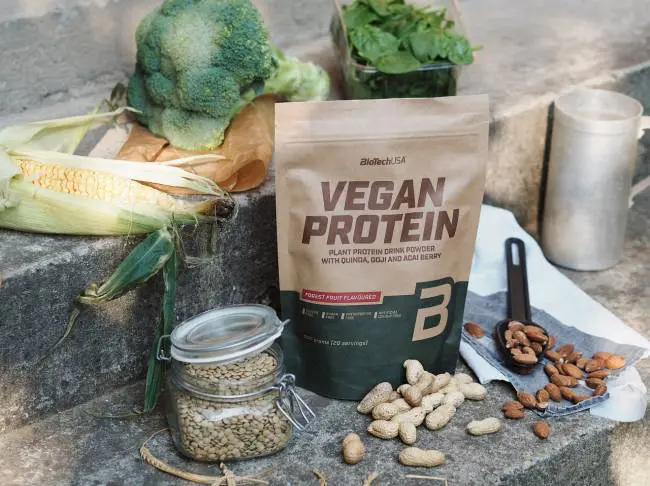 Növényi fehérjék Vegan Protein növényi fehérjepor