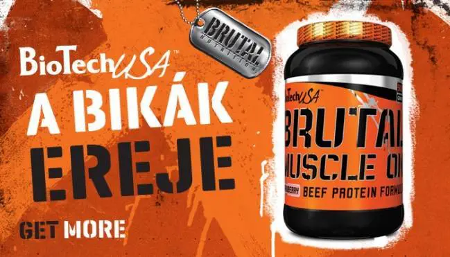 BioTechUSA Brutal Muscle On - kevert fehérje