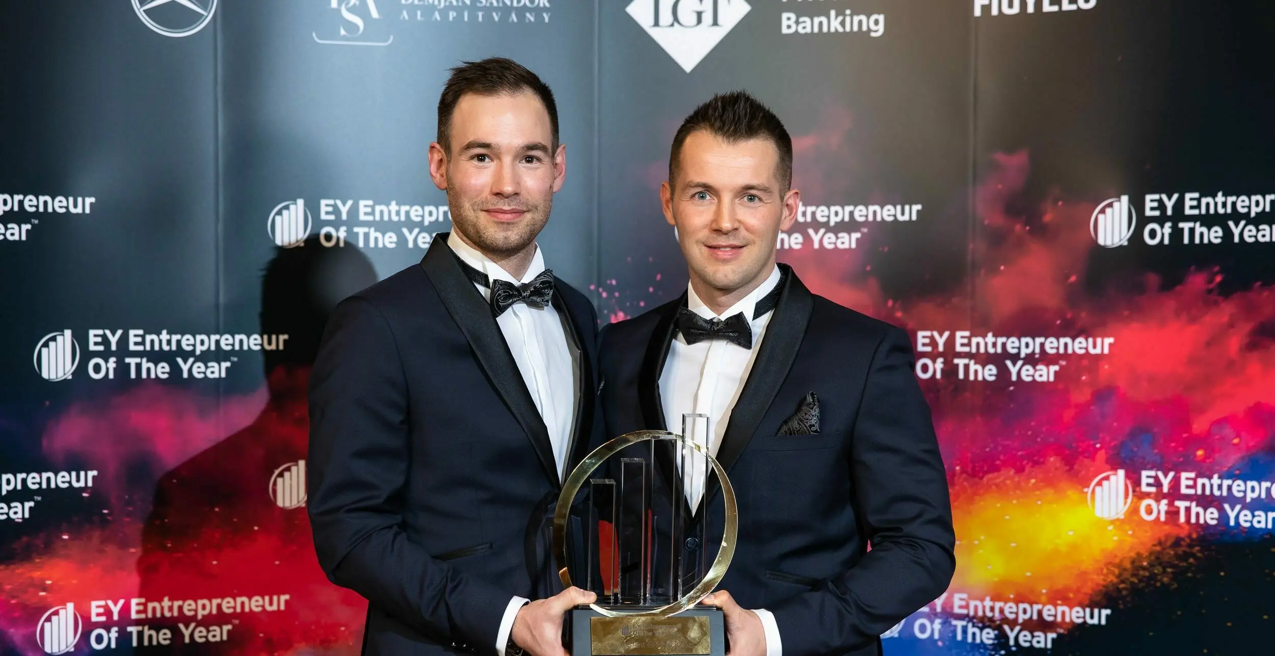 Lévai Bálint és Lévai Balázs - Az Év Üzletembere díj