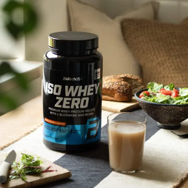 Iso Whey Zero prémium tejsavó fehérjepor - BioTechUSA Black Friday