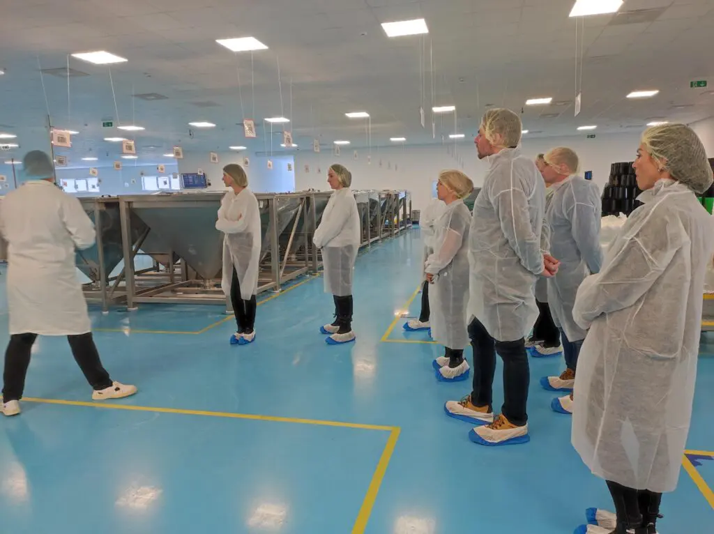 VIP gyárlátogatás szadai üzemünkben