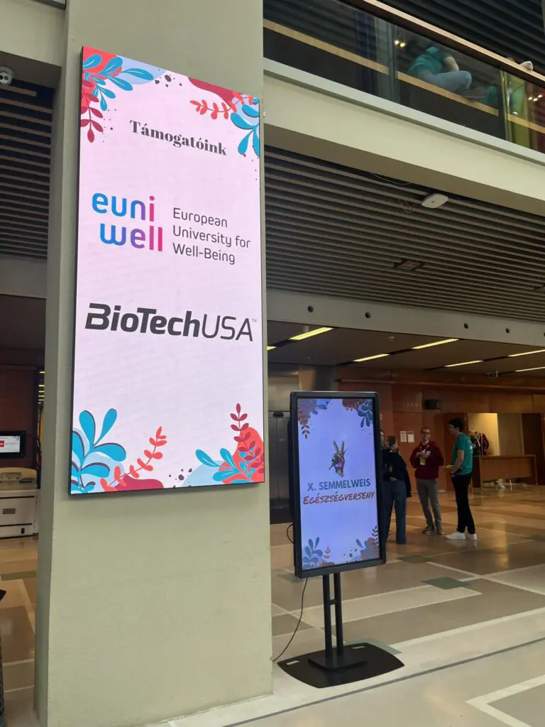 Több mint 600.000 Ft értékű termékadománnyal támogathattuk a X. Semmelweis Egészségversenyt, amelyből a döntőbe jutott 200 diák részesült.