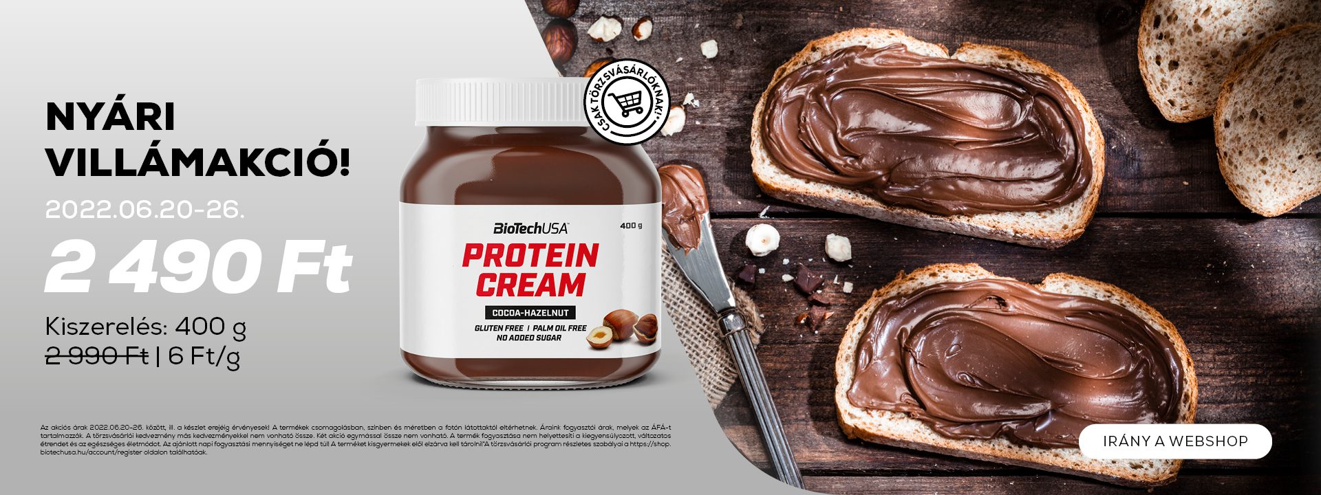 Június Protein Cream 400g
