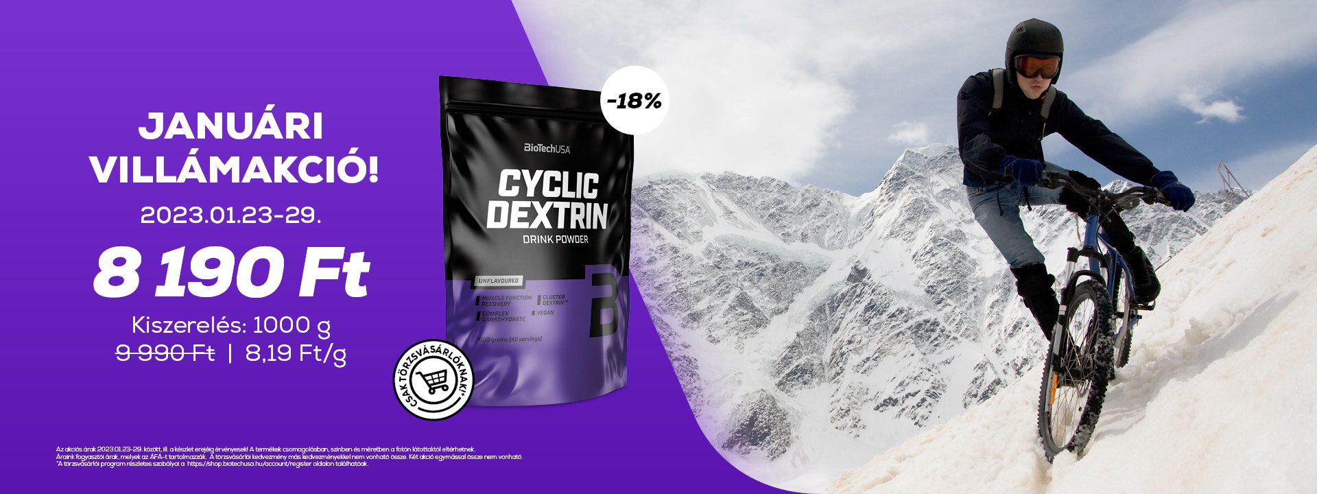 Cyclic Dextrin italpor 1000 g