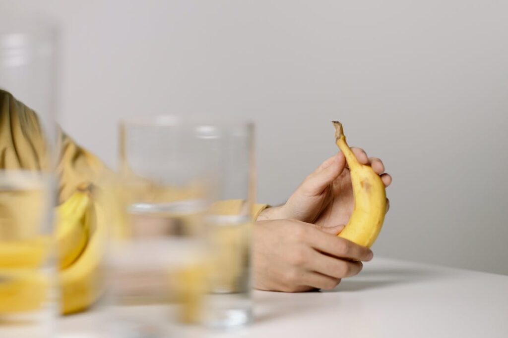 Banán a sportolók étrendjében