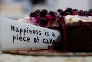 A boldogság egyet jelent egy selet tortával?